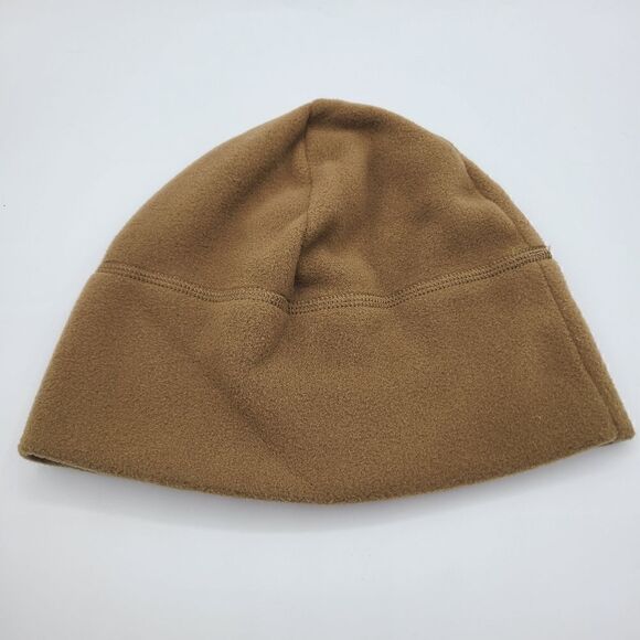 NWT Military Coyote Brown Polartec Classic Micro Fleece Watch Cap Beanie - Picture 2 of 4